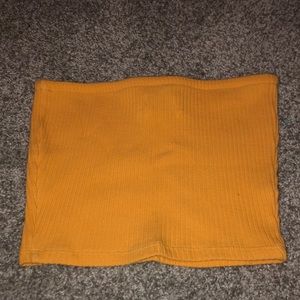 urban outfitters yellow tube top